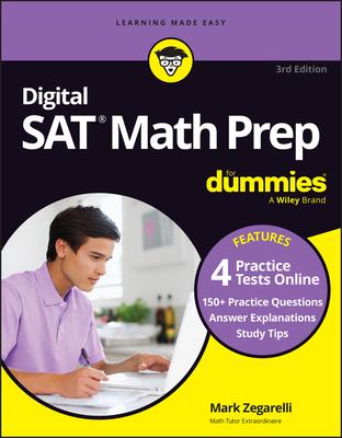 SAT Math Prep for Dummies, with Online Practice