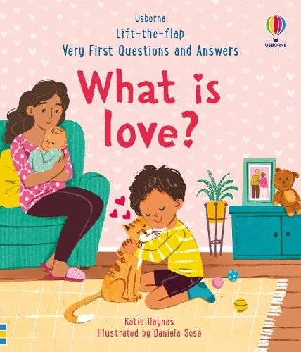 Q&A知識翻翻書：愛是什麼?(3歲以上)Very First Questions & Answers: What is love?