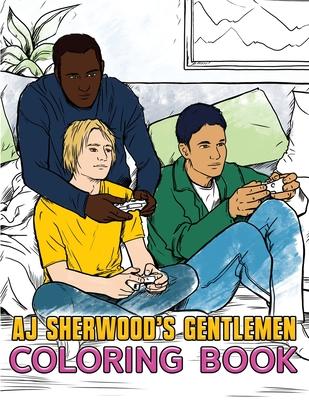 AJ Sherwood’s Gentlemen Coloring Book