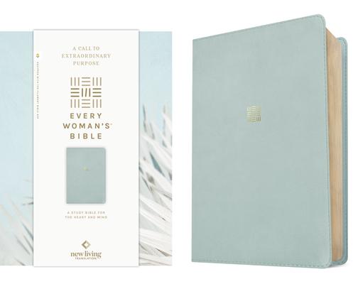 NLT Every Woman’s Bible, Filament-Enabled Edition (Leatherlike, Sky Blue)