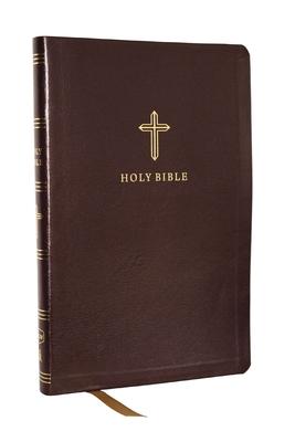 KJV Holy Bible, Ultra Thinline, Burgundy Bonded Leather, Red Letter, Comfort Print