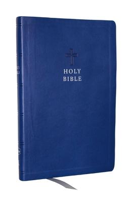 NKJV Value Ultra Thinline Bible, Leathersoft, Blue, Red Letter, Comfort Print