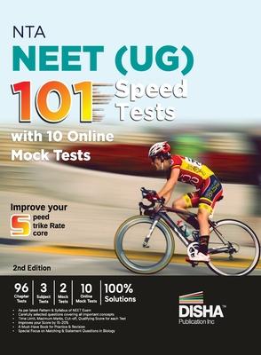 NTA NEET (UG) 101 Speed Tests with 10 Online Mock Tests 2nd Edition 96 Chapter Tests + 3 Subject Tests + 2 Mock Tests + 10 Online Mock Tests Physics,