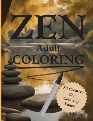 Zen Coloring Book for Adults.