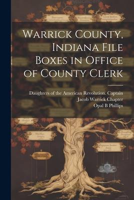 Warrick County, Indiana File Boxes in Office of County Clerk
