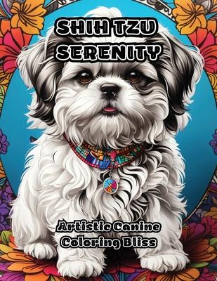 Shih Tzu Serenity: Artistic Canine Coloring Bliss