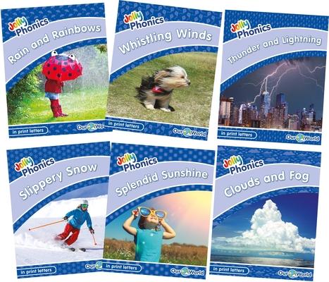 Jolly Phonics Readers Level 4, Our World, Complete Set: In Print Letters (American English Edition)