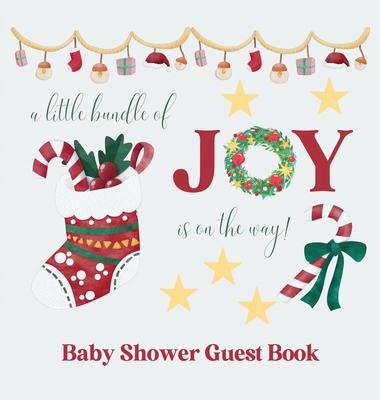 Christmas Baby Shower Guest Book
