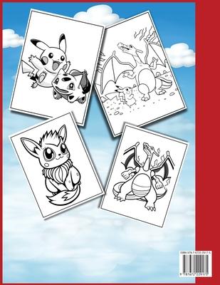 Pokémon Coloring Book: Amazing Fun Coloring Adventures for Kids, Draw Deluxe Edition