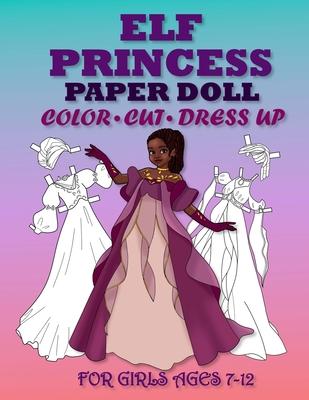 Elf Prİncess Paper Doll for Gİrls Ages 7-12