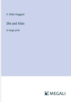 She and Allan: in large print