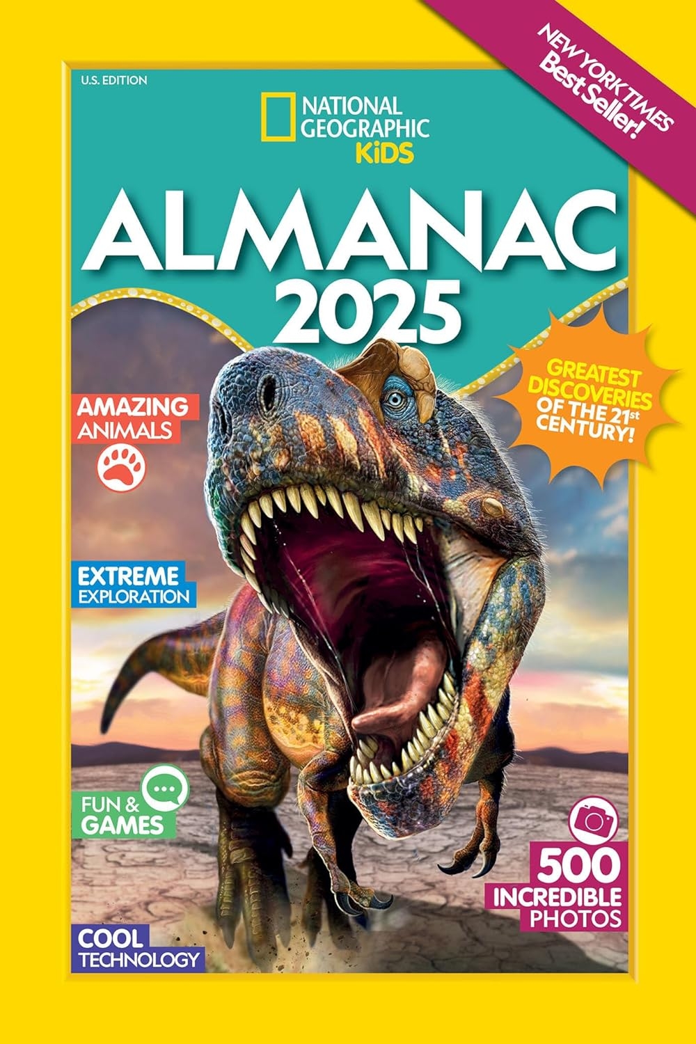 國家地理雜誌兒童版最新2025年鑑National Geographic Kids Almanac 2025 (International Edition)