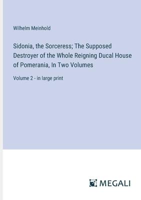 Sidonia, the Sorceress; The Supposed Destroyer of the Whole Reigning Ducal House of Pomerania, In Two Volumes: Volume 2 - in large print