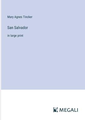 San Salvador: in large print