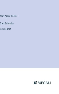San Salvador: in large print