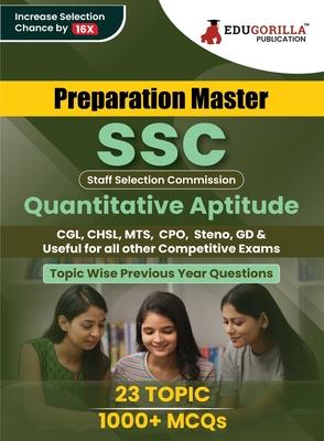 Preparation Master SSC Quantitative Aptitude: Topic-wise Previous Year Questions (PYQ) 2023 (English Edition) - 23 Solved Tests Useful for MTS, CHSL,