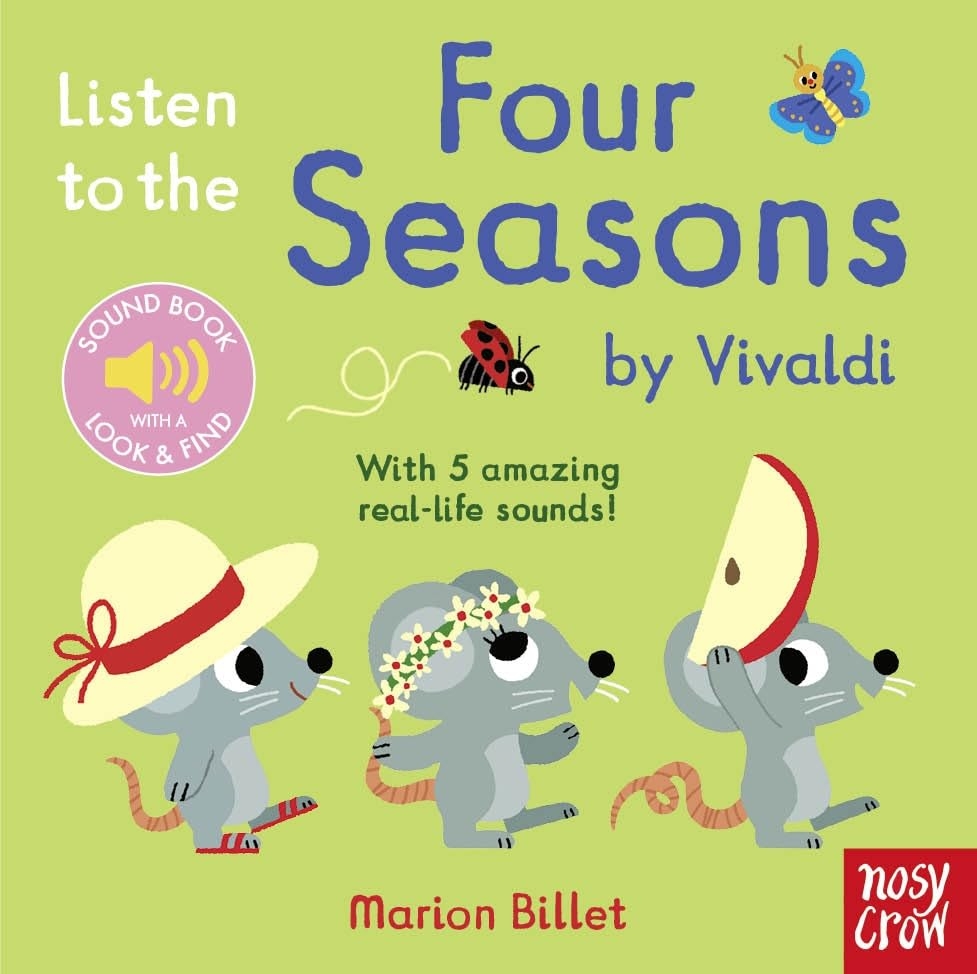 音樂按鍵書：韋瓦第 四季Listen to the Four Seasons by Vivaldi