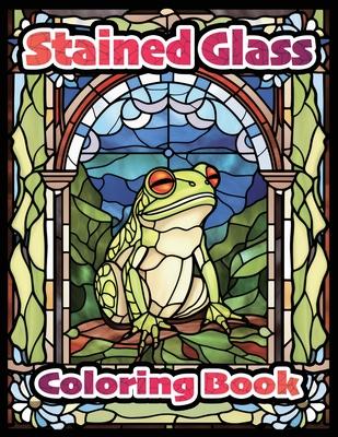 Stained Glass Coloring Book for All Ages: Trace, Explore, Expand Your Imagination