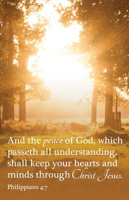 The Peace of God Bulletin (Pkg 100) General Worship