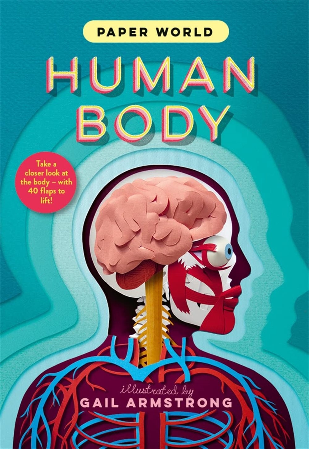 紙藝機關知識書：人體 Paper World: Human Body