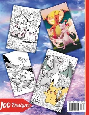 Pokémon Coloring Book: Amazing Fun Coloring Adventures for Kids, Draw Deluxe Edition