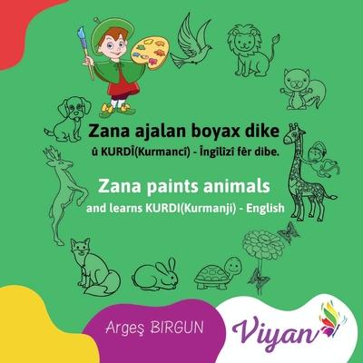 Zana paints animals and learns KURDI(Kurmanji) - English: Zana ajalan boyax dike û KURDÎ(Kurmancî) - Îngîlîzî fêr dibe.