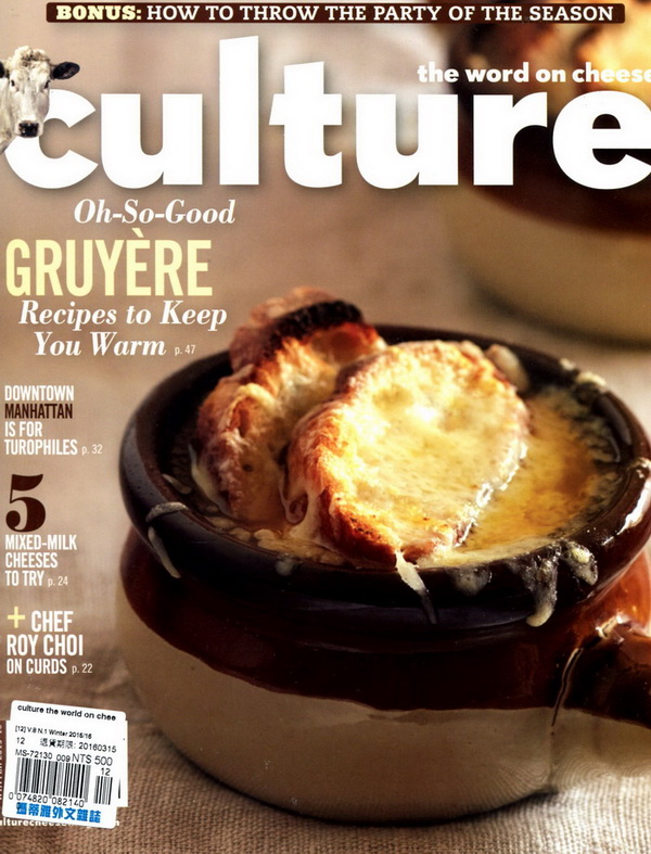 culture:the world on cheese 冬季號/2015-16