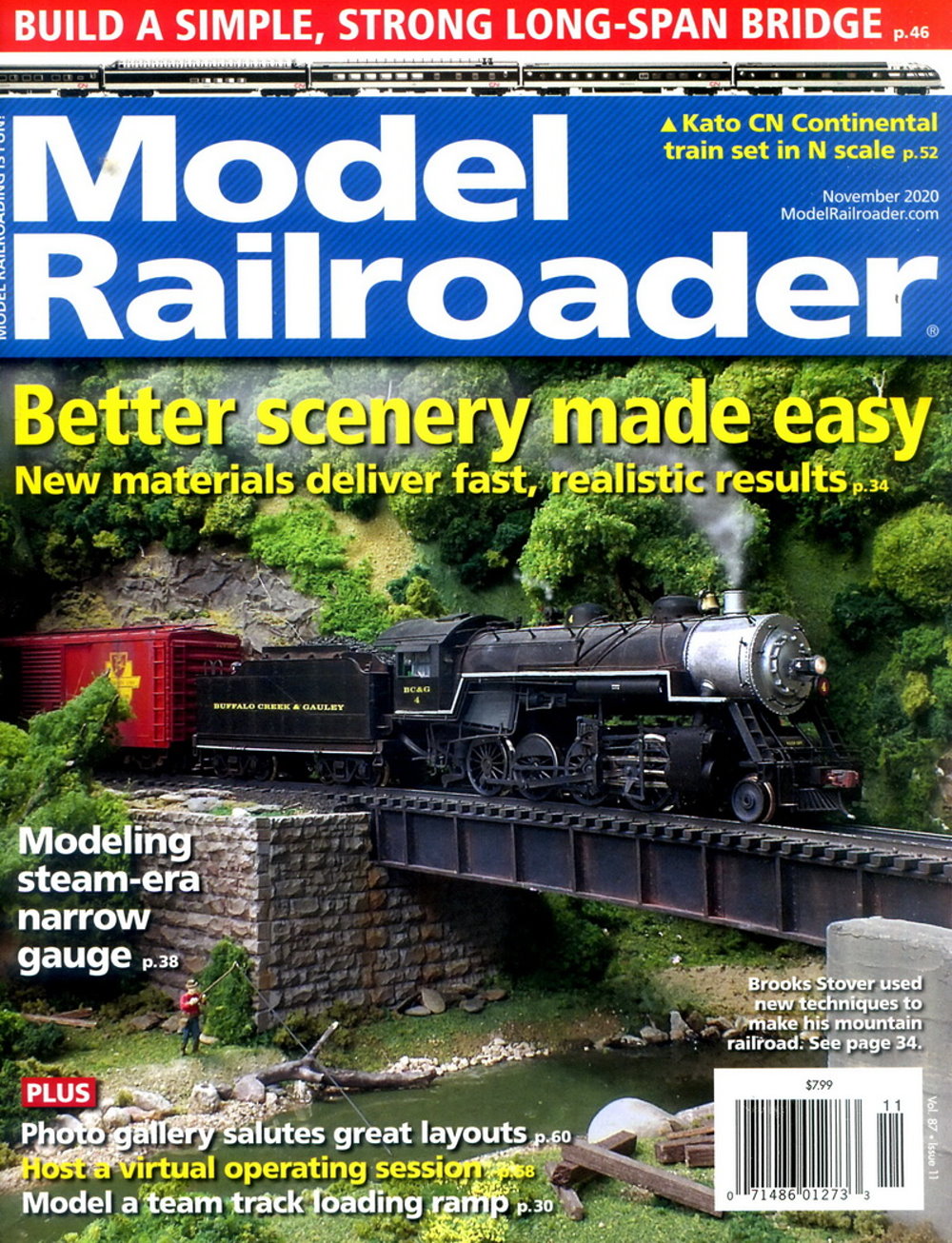 Model Railroader 11月號/2020
