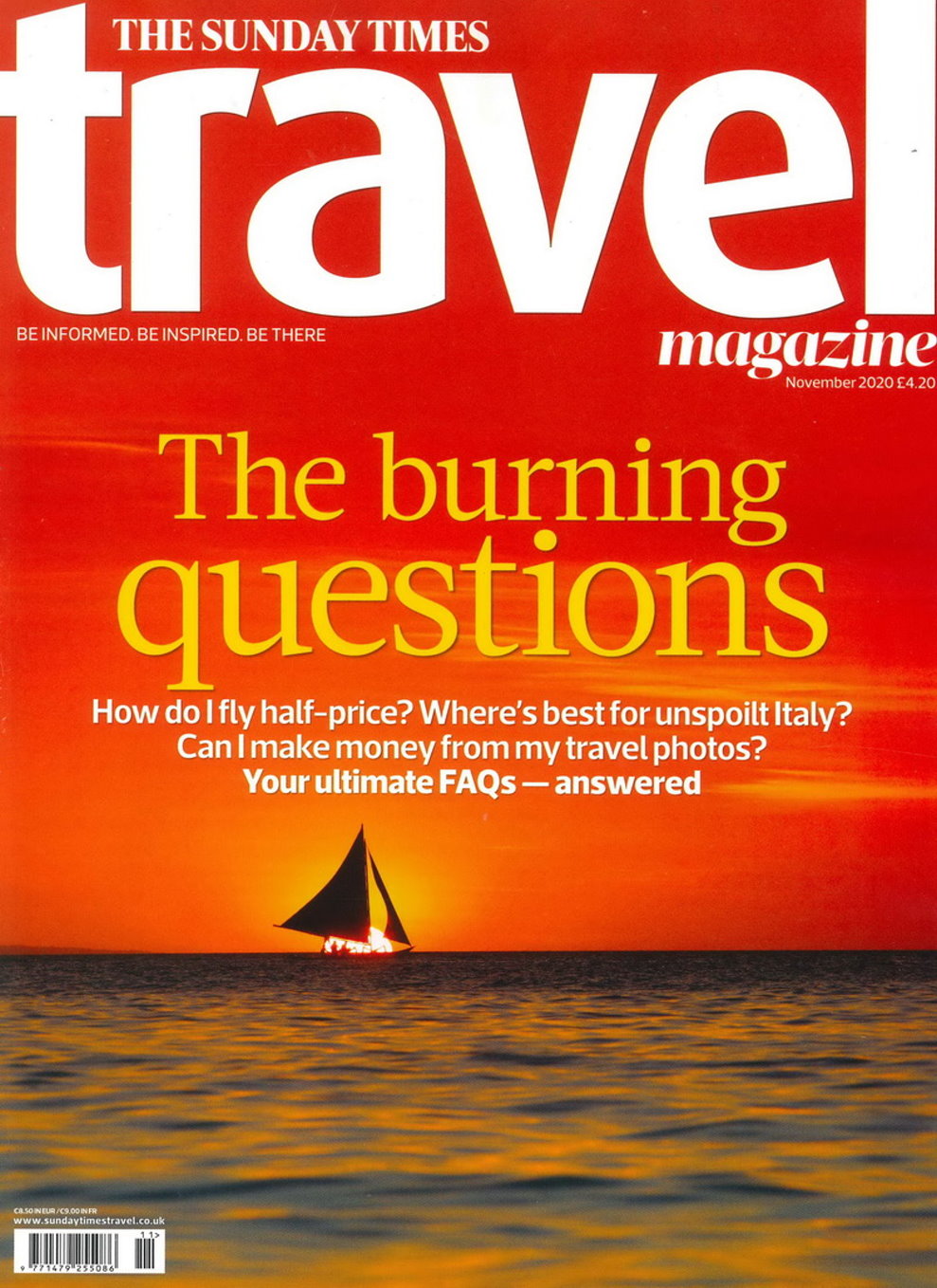 THE SUNDAY TIMES travel 11月號/2020