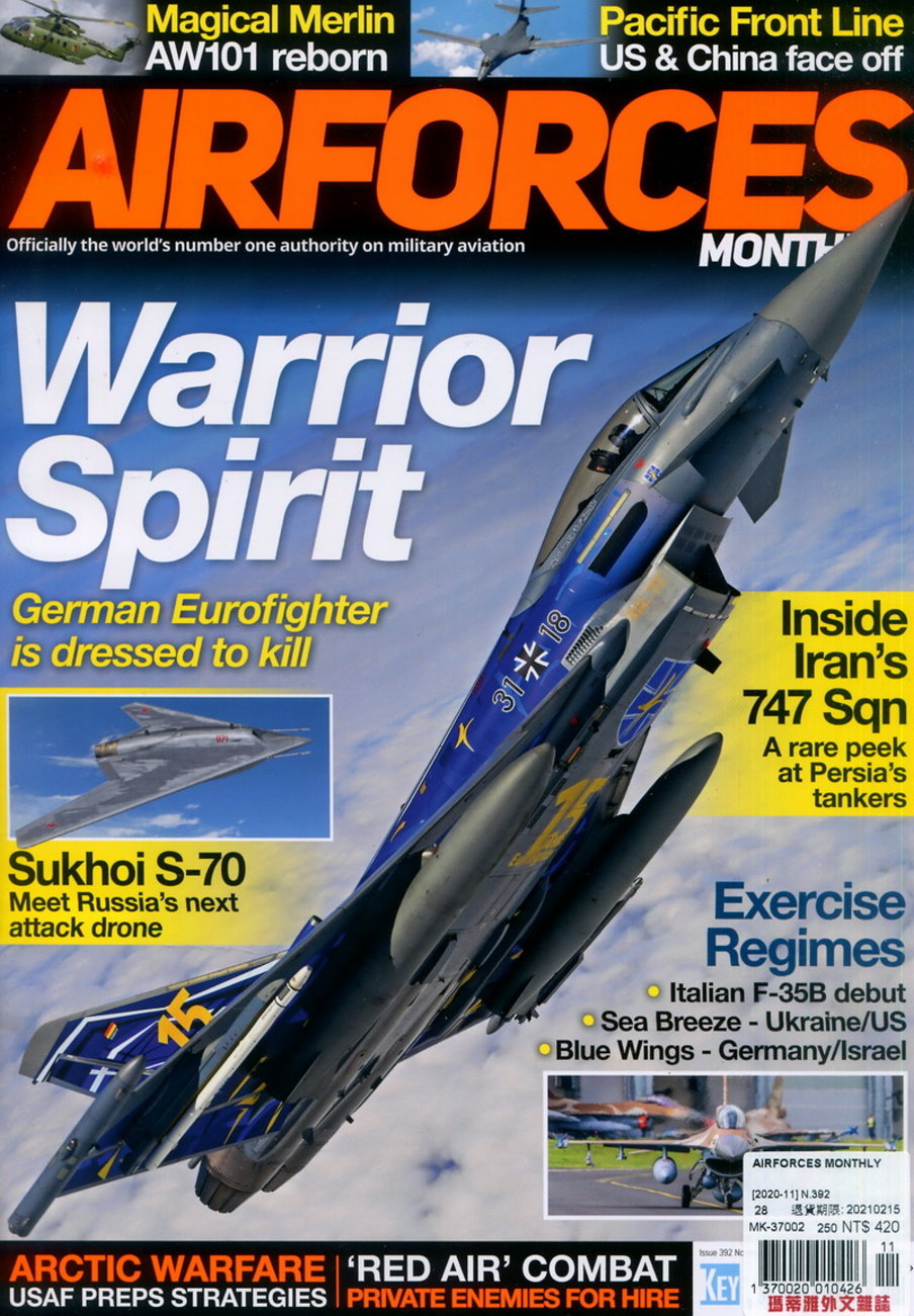 AirForces MONTHLY 第392期 11月號/2020