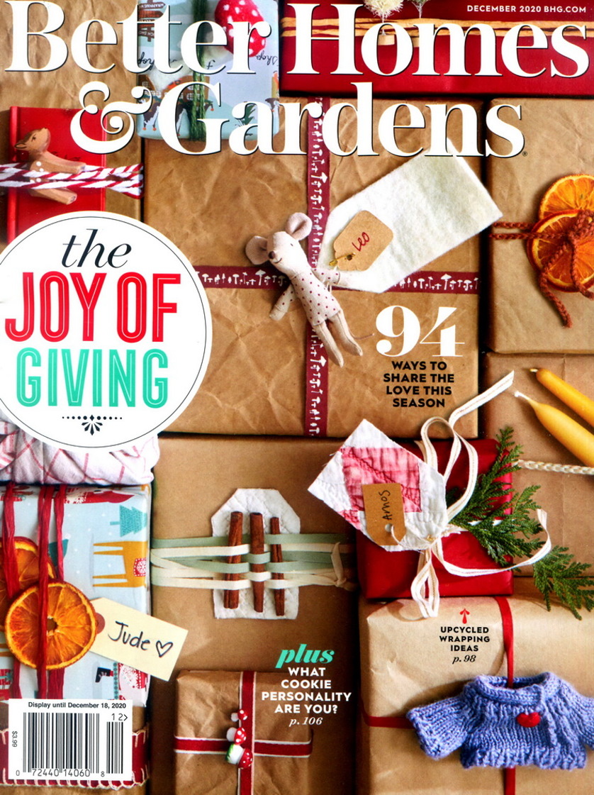 Better Homes and Gardens : 12月號/2020