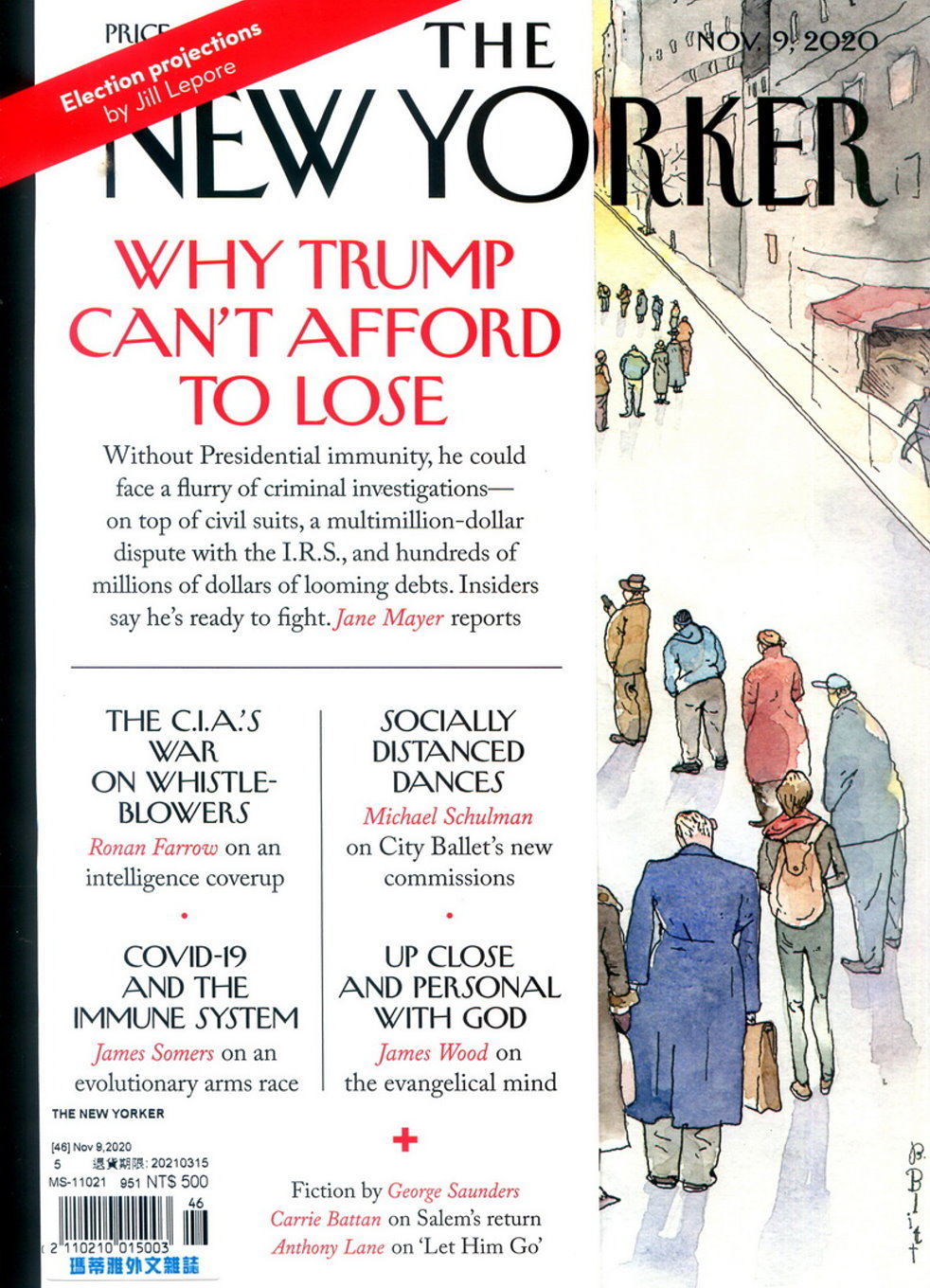 THE NEW YORKER 11月9日/2020