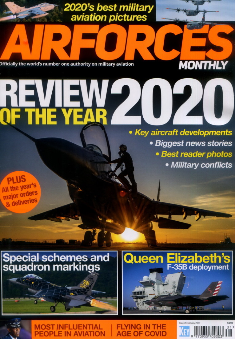 AirForces MONTHLY 1月號/2021