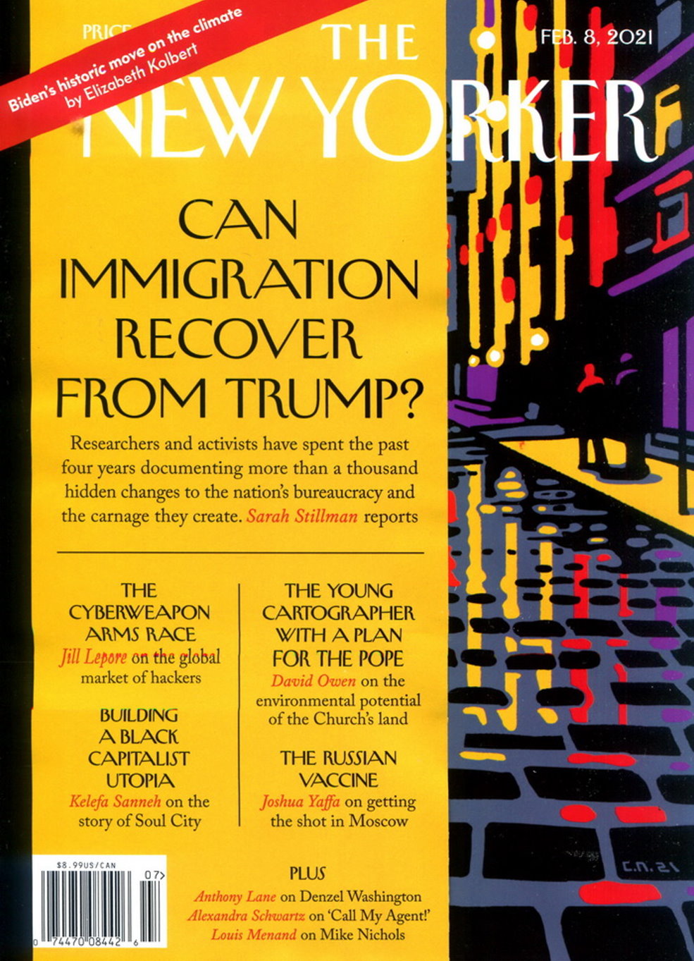 THE NEW YORKER 2月8日/2021