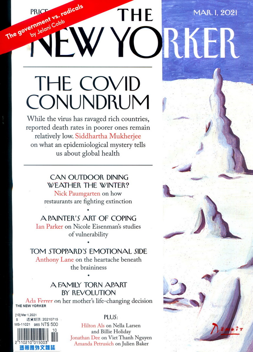 THE NEW YORKER 3月1日/2021