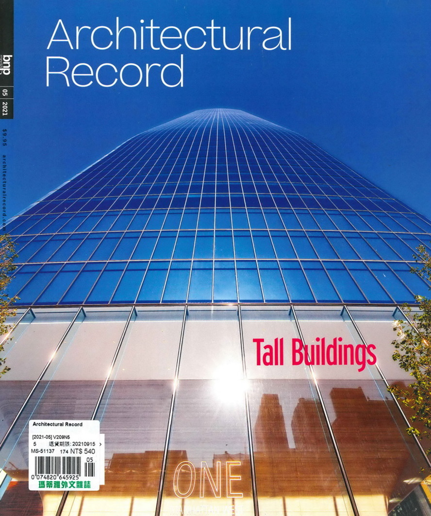 ARCHITECTURAL RECORD 5月號/2021