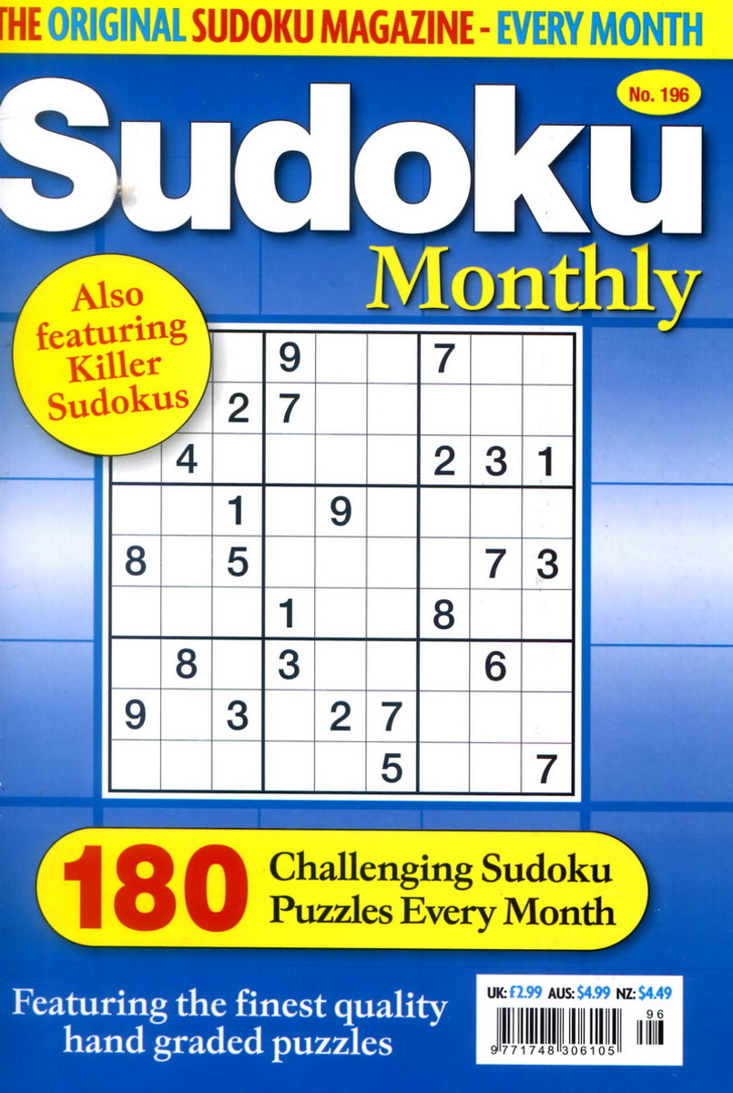 Sudoku Monthly 第196期
