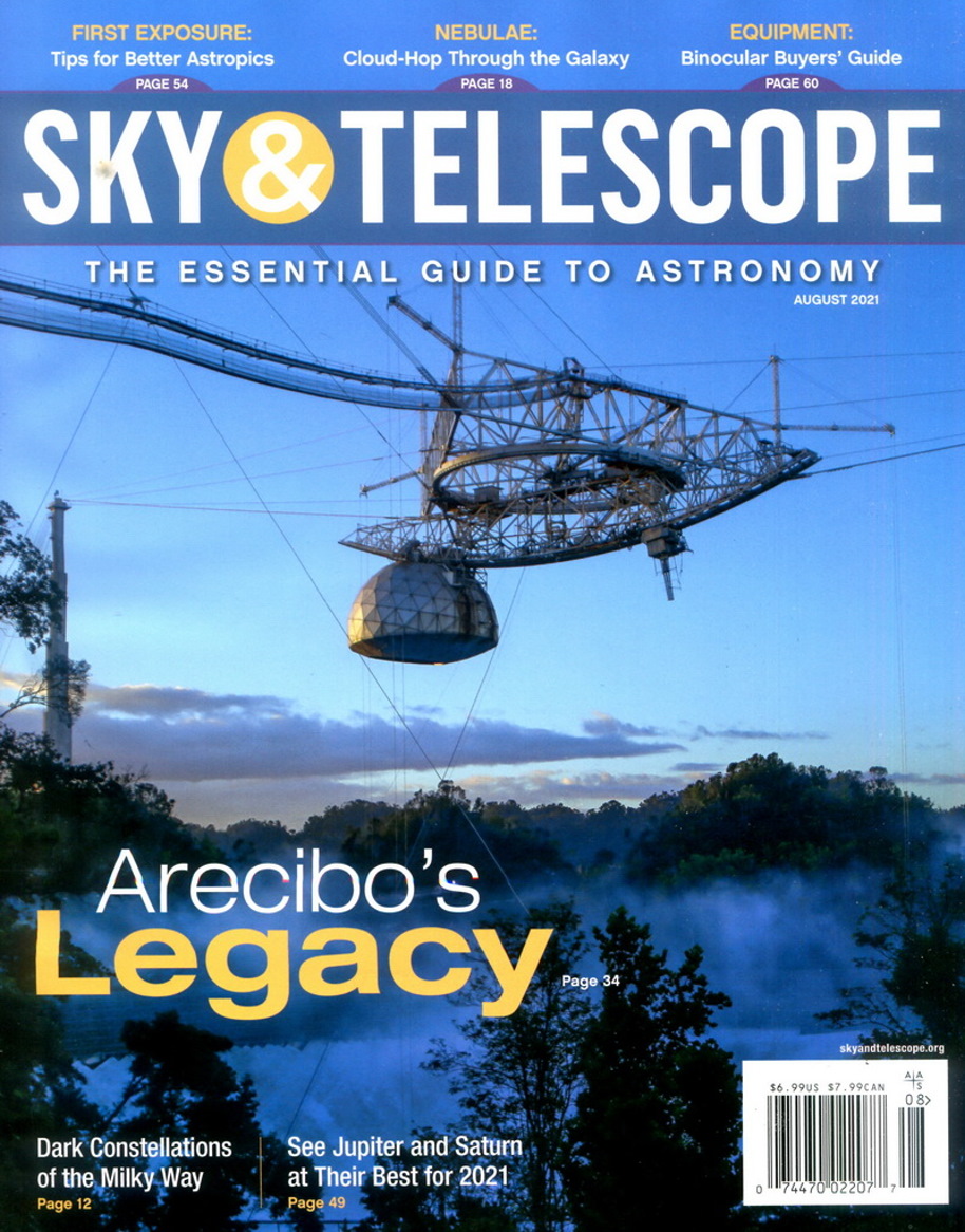 SKY & TELESCOPE 8月號/2021