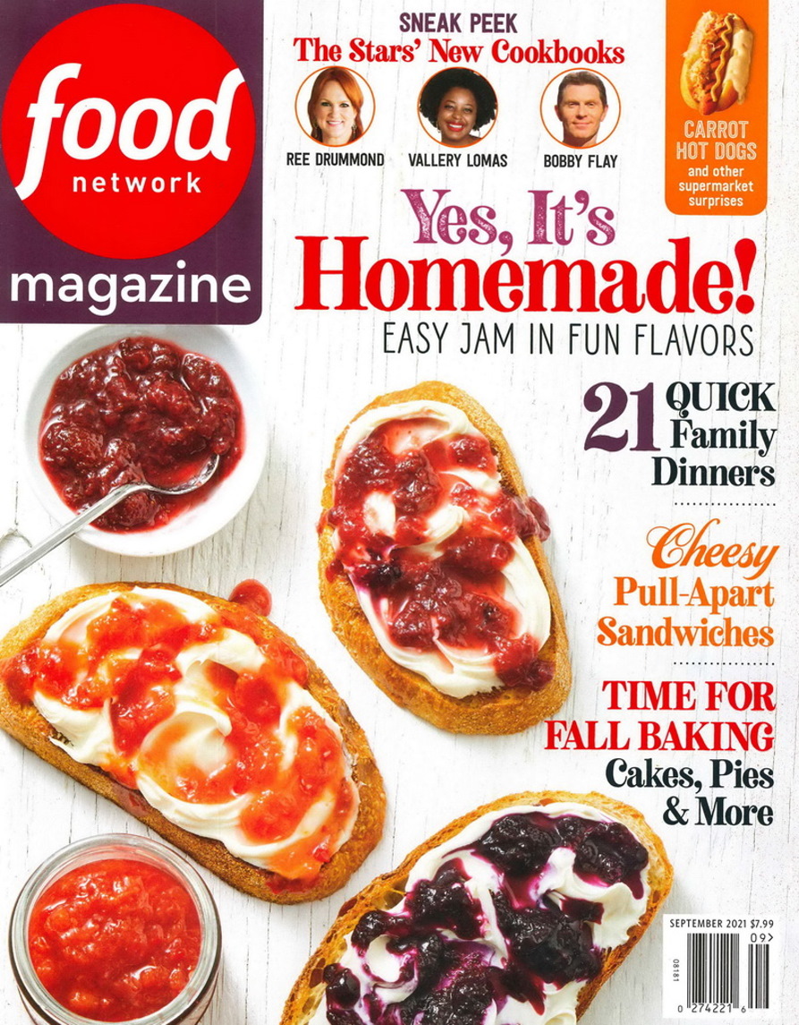 food network magazine 9月號/2021