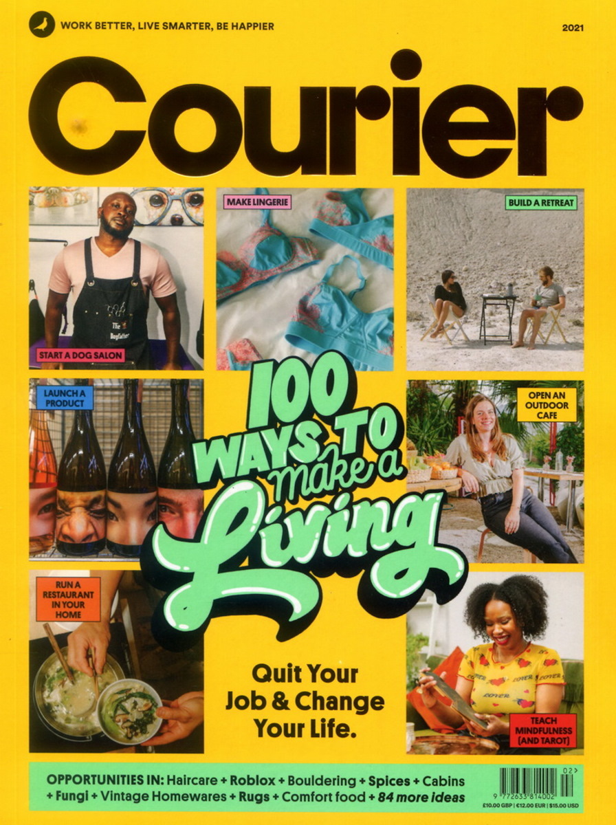 Courier Mag Book  100 WAYS TO make a Living 2021