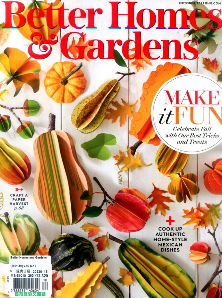 Better Homes and Gardens : 10月號/2021
