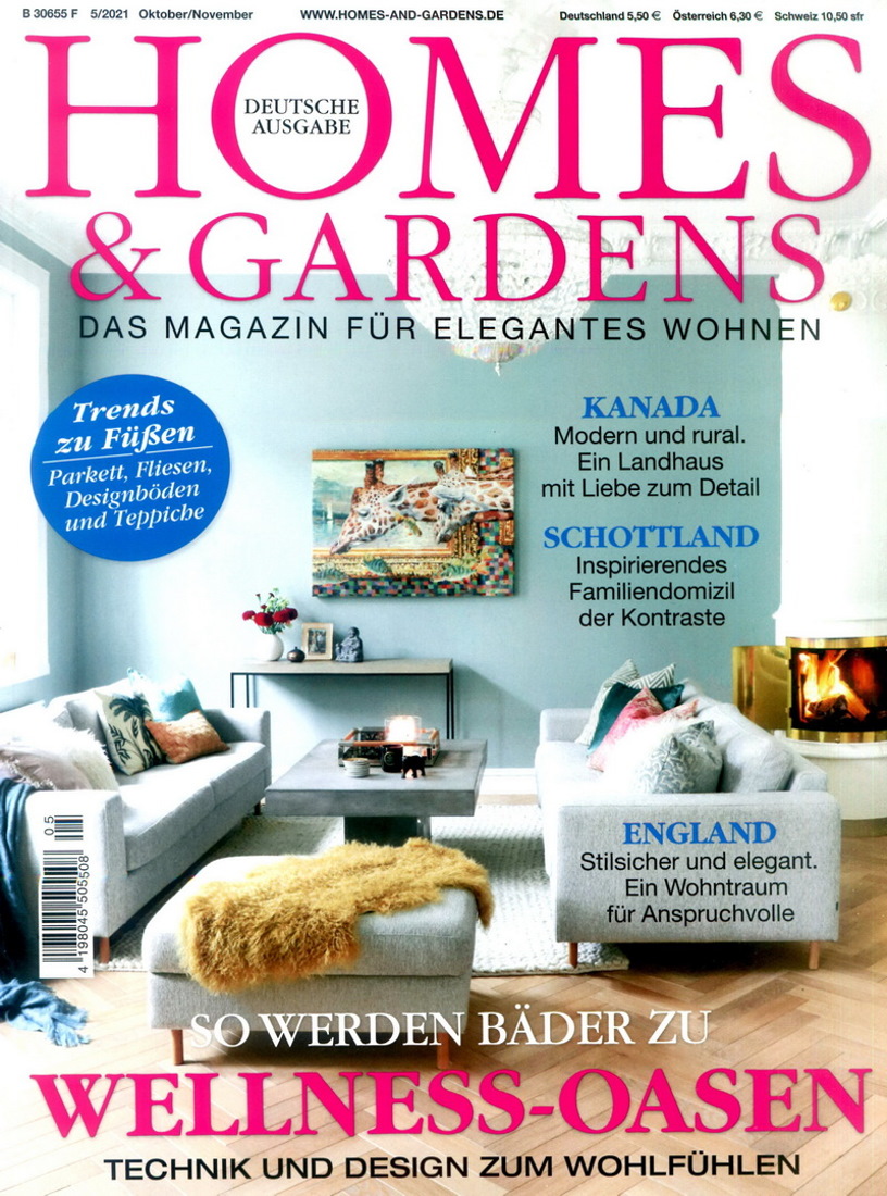 HOMES & GARDENS 德國版 10-11月號/2021