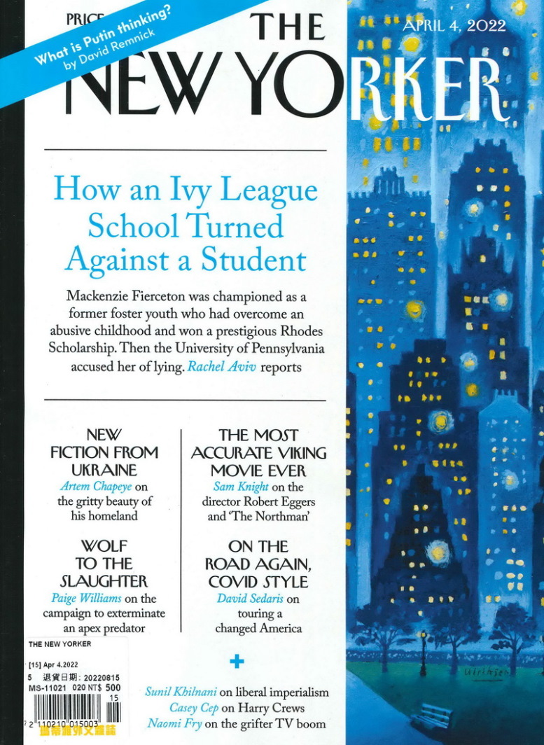THE NEW YORKER 4月4日/2022
