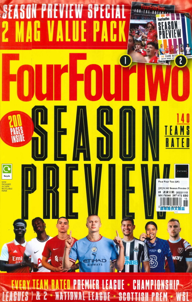 Four Four Two Season Preview 2022