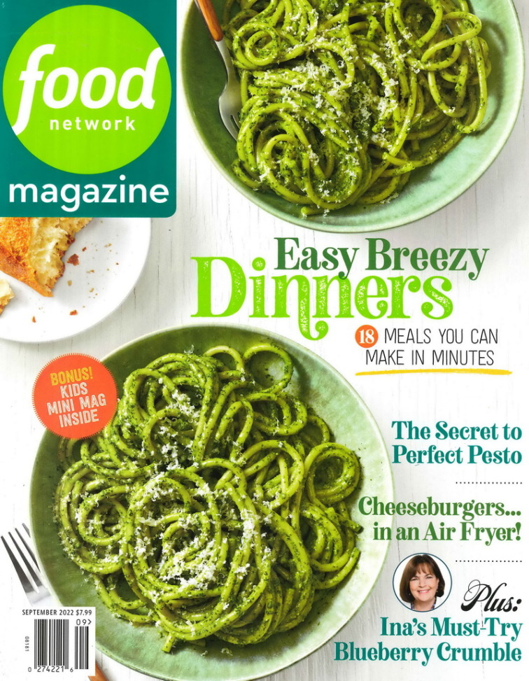 food network magazine 9月號/2022