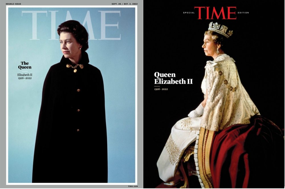 TIME 時代週刊 伊莉莎白女王特刊 + 第18期封面人物伊莉莎白二世女王