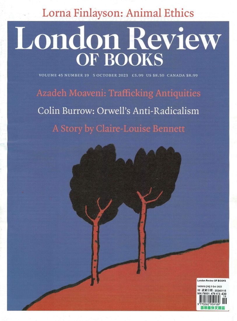 London Review OF BOOKS 10月5日/2023