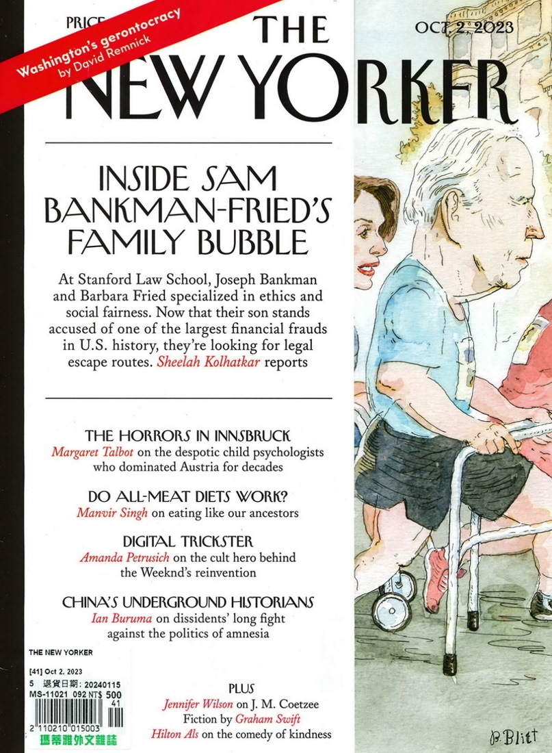 THE NEW YORKER 10月2日/2023
