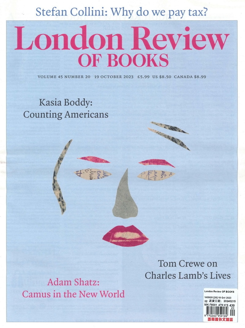London Review OF BOOKS 10月19日/2023
