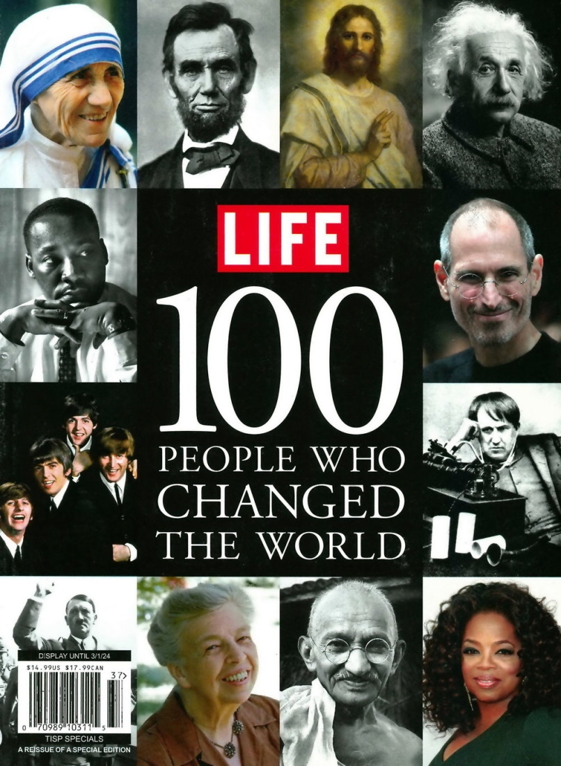 LIFE magazine 100 PEOPLE WHO CHANGED THE WORLD 2024